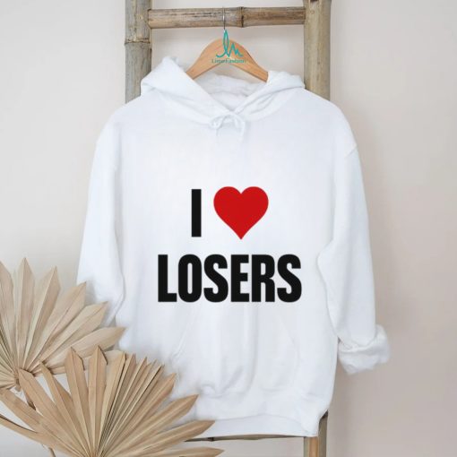 Linabob Wearing I Love Losers T Shirt