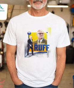Lindy Ruff Head Coach Buffalo Sabres Vintage T Shirt