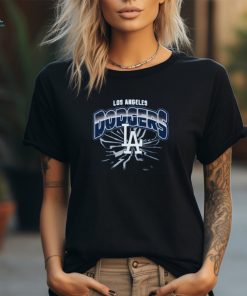 Logo Los Angeles Dodgers Earthquake Tee Shirt