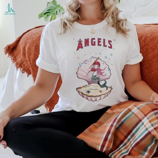 Los Angeles Angels Tiny Turnip Infant Mermaid shirt