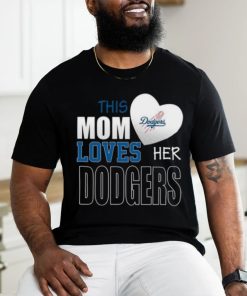 Los Angeles Dodgers Mom Loves Mothers Day T shirt