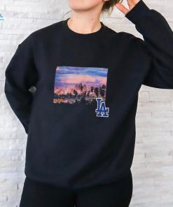 Los Angeles Dodgers Pro Standard Women's City Scape Pullover shirts