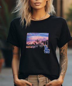 Los Angeles Dodgers Pro Standard Women's City Scape Pullover shirts