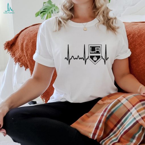 Los Angeles Kings Heartbeat T Shirt, Heartbeat Hockey 2024 Shirt