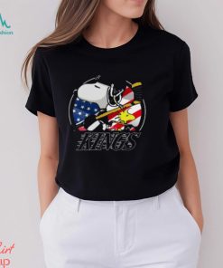 Los Angeles Kings Ice Hockey Snoopy And Woodstock NHL Shirt