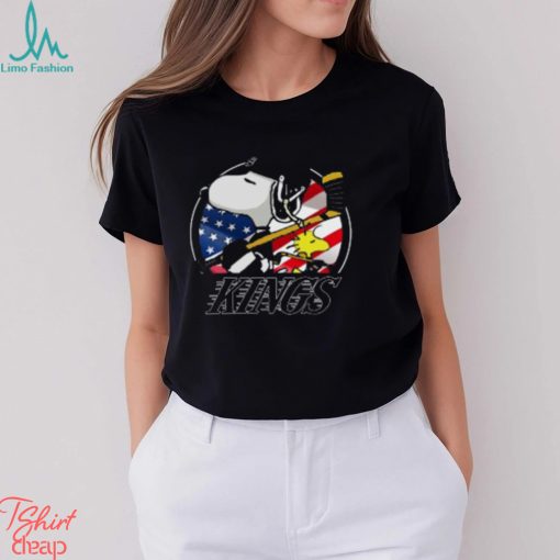 Los Angeles Kings Ice Hockey Snoopy And Woodstock NHL Shirt