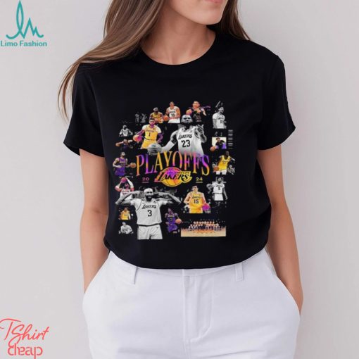Los Angeles Lakers Defeat The New Orleans Pelicans And Secure A Spot In The NBA Playoffs 2024 T Shirt