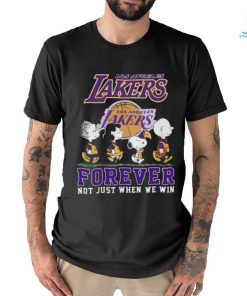 Los Angeles Lakers Firever Not Just When We Win T Shirt