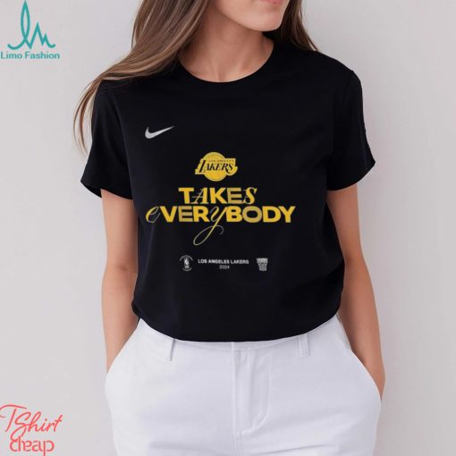 Los Angeles Lakers Nike Youth 2024 NBA Playoffs Mantra Shirt