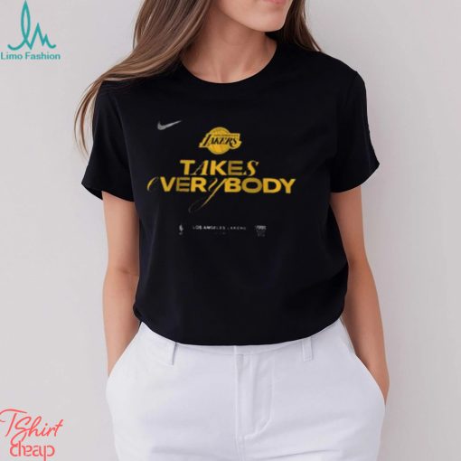 Los Angeles Lakers Nike Youth 2024 NBA Playoffs Mantra Unisex T Shirt