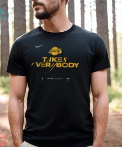 Los Angeles Lakers Nike Youth 2024 NBA Playoffs Mantra Unisex T Shirt