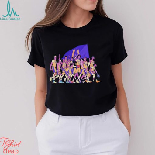 Los Angeles Lakers let’s go Lakers cartoon shirt