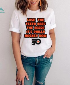 Lose theth keep the beard it’s Philly hockey now shirt