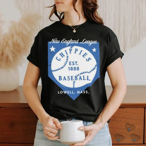 Lowell Chippies   Massachusetts   Vintage Defunct Baseball Teams shirt