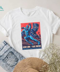 Lucha Libre vs. Blue Panther poster shirt