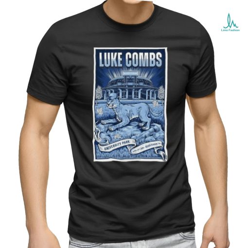 Luke Combs On April 27, 2024 At Beaver Stadium In University Park, PA Poster Shirt