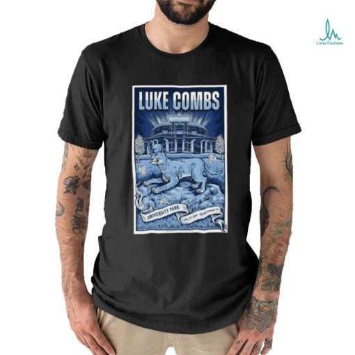 Luke Combs On April 27, 2024 At Beaver Stadium In University Park, PA Poster Shirt