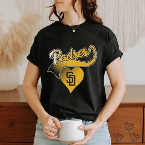 MLB Team Apparel Girls’ San Diego Padres  T Shirt