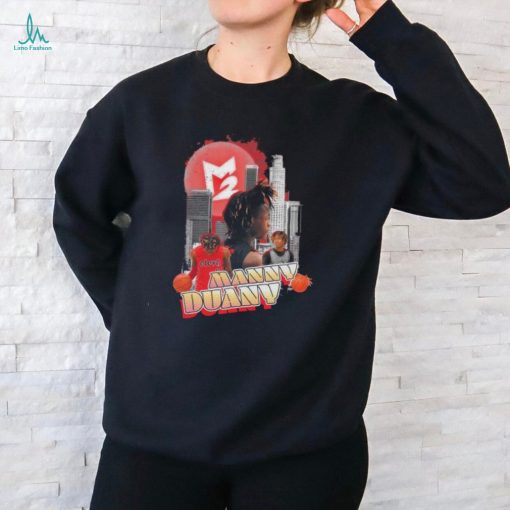 Manny Duany Mayfair High School basketball vintage shirt