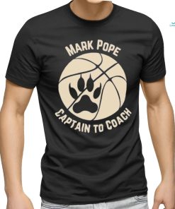 Mark Pope Captain To Coach Basketball Kentucky Shirt
