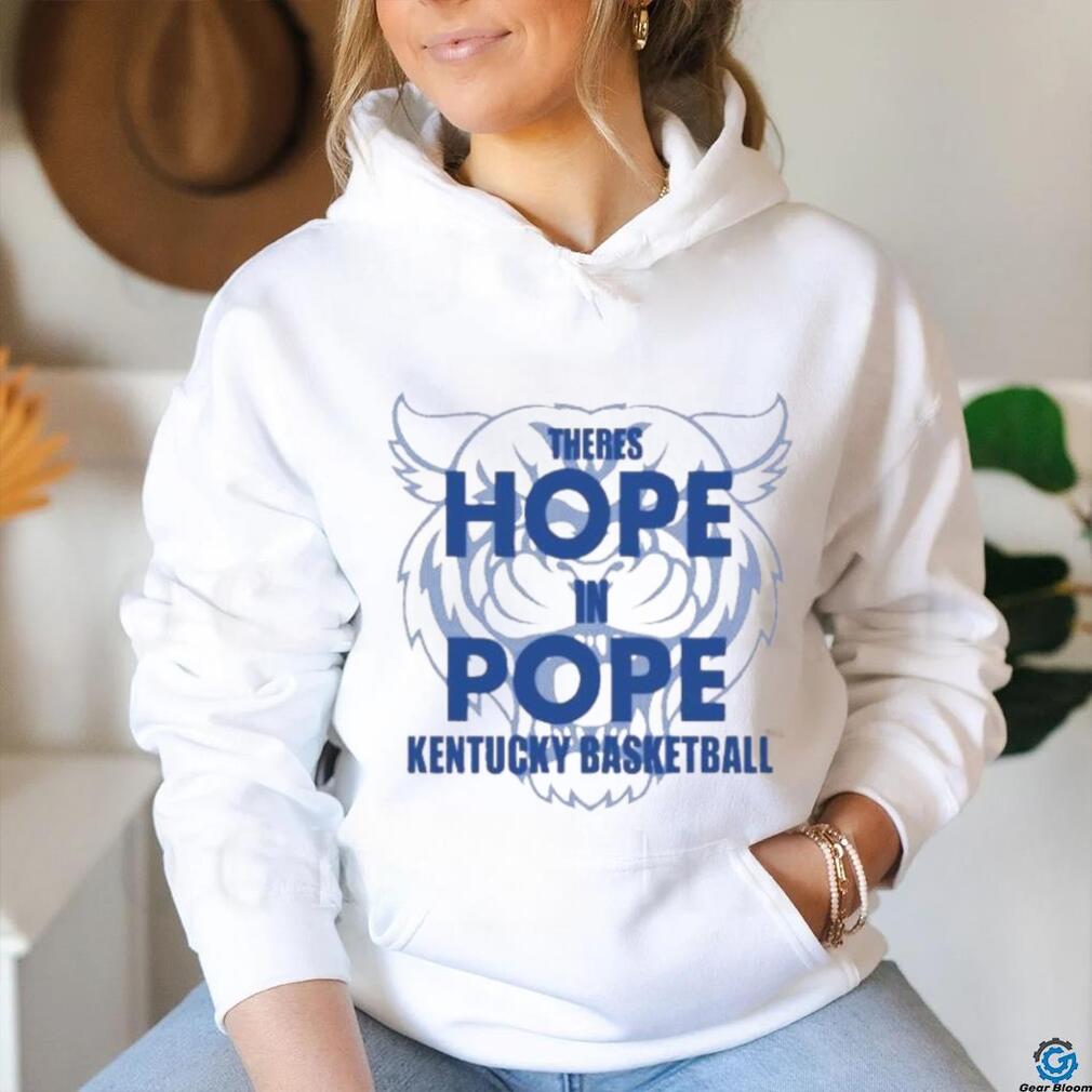 Mark Pope There Is Hope In Pope Kentucky Basketball shirt Mark Pope There Is Hope In Pope Kentucky Basketball shirt