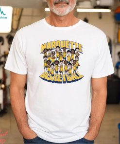 Marquette NCAA Men’s Basketball Team Caricature Shirt