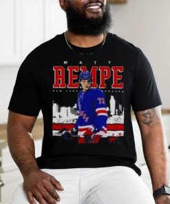 Matt Rempe New York Rangers Signature T shirt
