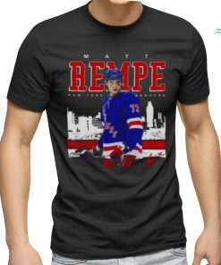 Matt Rempe New York Rangers Signature T shirt