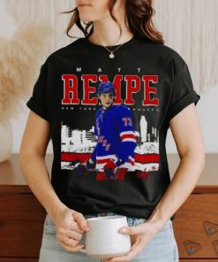 Matt Rempe New York Rangers Signature T shirt