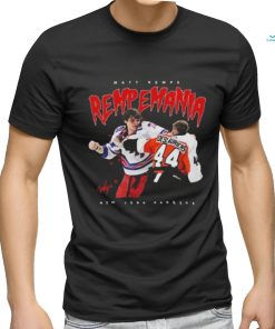 Matt Rempe Rempemania New York Rangers Signature Shirt
