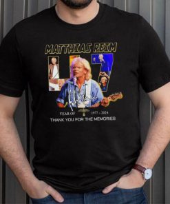 Matthias Reim 47 years of 1977 2024 thank you for the memories shirt