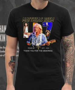 Matthias Reim 47 years of 1977 2024 thank you for the memories shirt