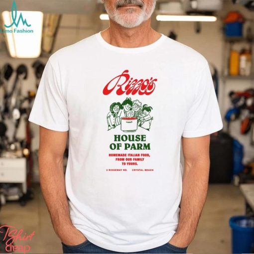 Matty Matheson Rizzo’S House Of Parm T Shirt Unisex T Shirt