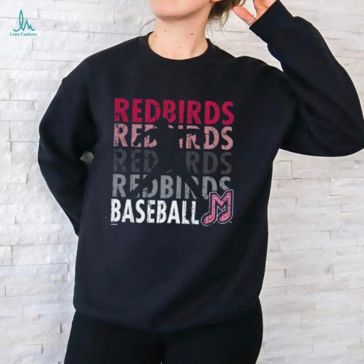 Memphis Redbirds Baseball Music Note M Player T Shirt