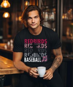 Memphis Redbirds Baseball Music Note M Player T Shirt
