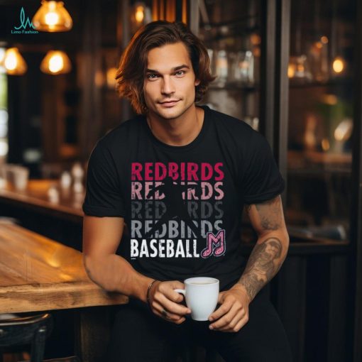 Memphis Redbirds Baseball Music Note M Player T Shirt