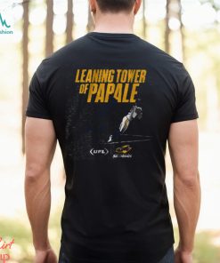 Memphis showboats vinny papale leaning tower catch shirt