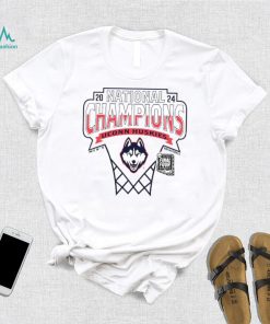 Men's Blue 84 Heather Gray UConn Huskies 2024 NCAA Men's Basketball National Champions Bracket Shirt