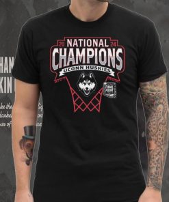 Men's Blue 84 Navy UConn Huskies 2024 NCAA Men's Basketball National Champions Bracket T Shirt