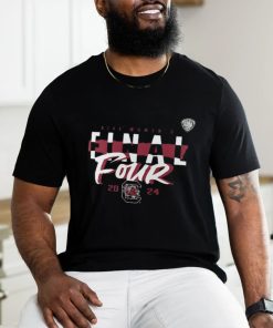 Men's Fanatics Branded Black South Carolina Gamecocks 2024 NCAA Women's Basketball Tournament March Madness Final Four Power Play T Shirt