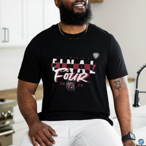 Men’s Fanatics Branded Black South Carolina Gamecocks 2024 NCAA Women’s Basketball Tournament March Madness Final Four Power Play T Shirt