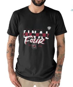 Men's Fanatics Branded Black South Carolina Gamecocks 2024 NCAA Women's Basketball Tournament March Madness Final Four Power Play T Shirt