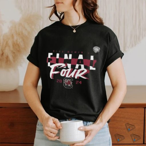 Men’s Fanatics Branded Black South Carolina Gamecocks 2024 NCAA Women’s Basketball Tournament March Madness Final Four Power Play T Shirt