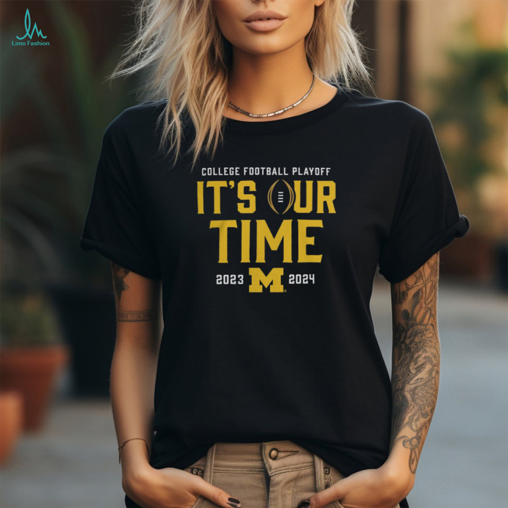 Men's Fanatics Branded Navy Michigan Wolverines 2024 College Football Playoff Intensive Skill T Shirt Men's Fanatics Branded Navy Michigan Wolverines 2024 College Football Playoff Intensive Skill T Shirt