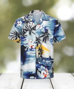 Men’s Hawaiian Shirt Slim fit Short Sleeve Print Party Front Aloha