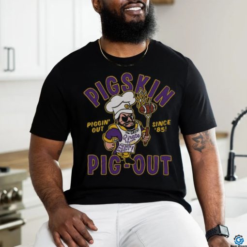 Men’s Homefield Black ECU Pirates Pigskin Pig Out T Shirt