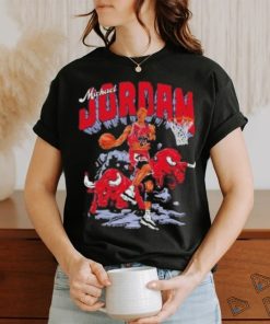 Michael Jordon Chicago Bulls Ragin Bull Shirt