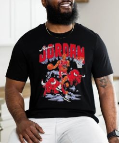 Michael Jordon Chicago Bulls Ragin Bull Shirt