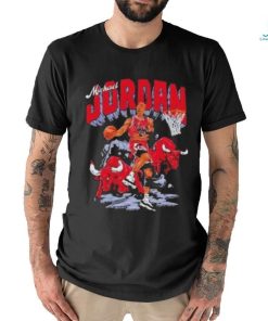 Michael Jordon Chicago Bulls Ragin Bull Shirt