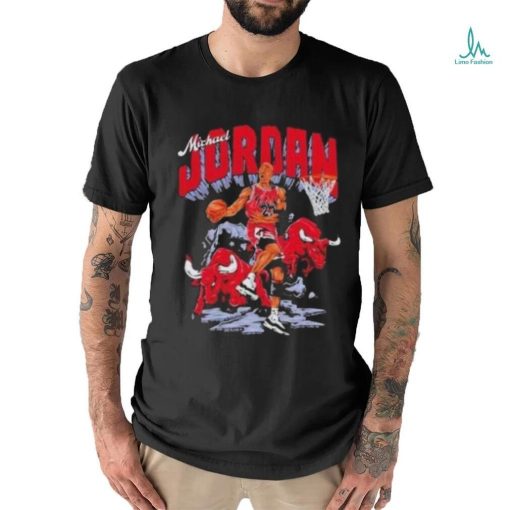 Michael Jordon Chicago Bulls Ragin Bull Shirt